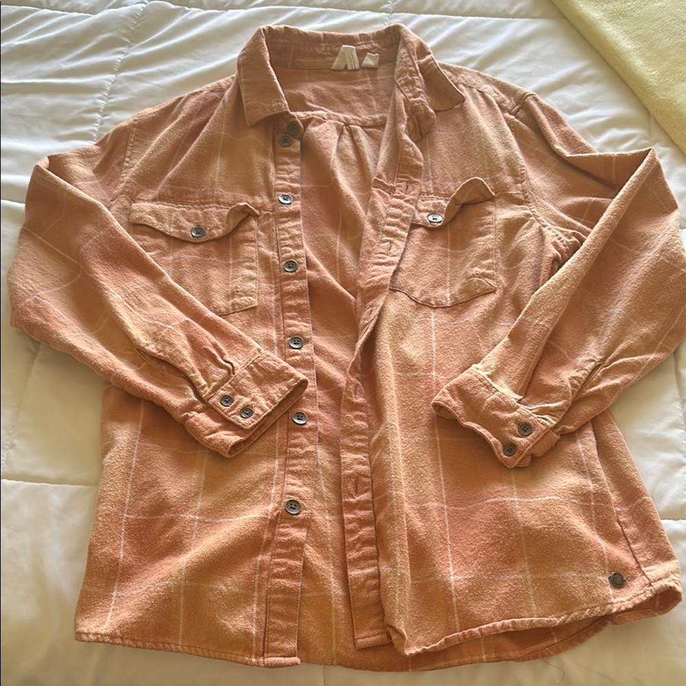 Women's Orange Flannel